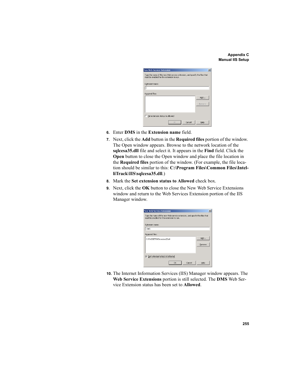 IntelliTrack Package Track User Manual | Page 269 / 296