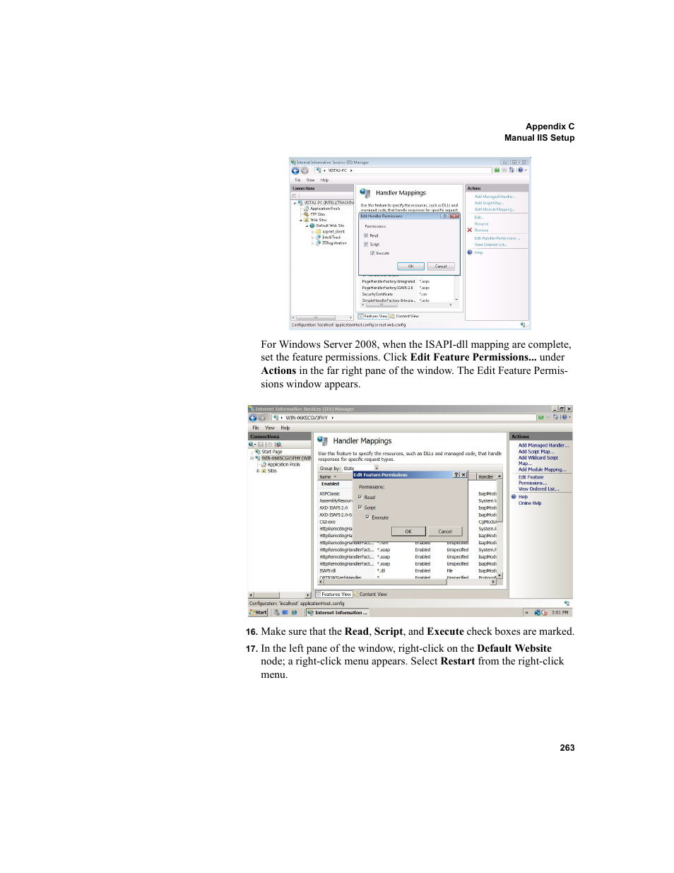 IntelliTrack Package Track User Manual | Page 277 / 296