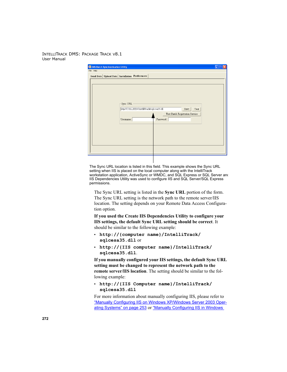 IntelliTrack Package Track User Manual | Page 286 / 296