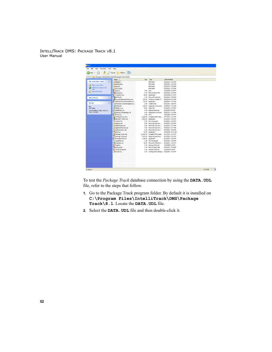 IntelliTrack Package Track User Manual | Page 66 / 296