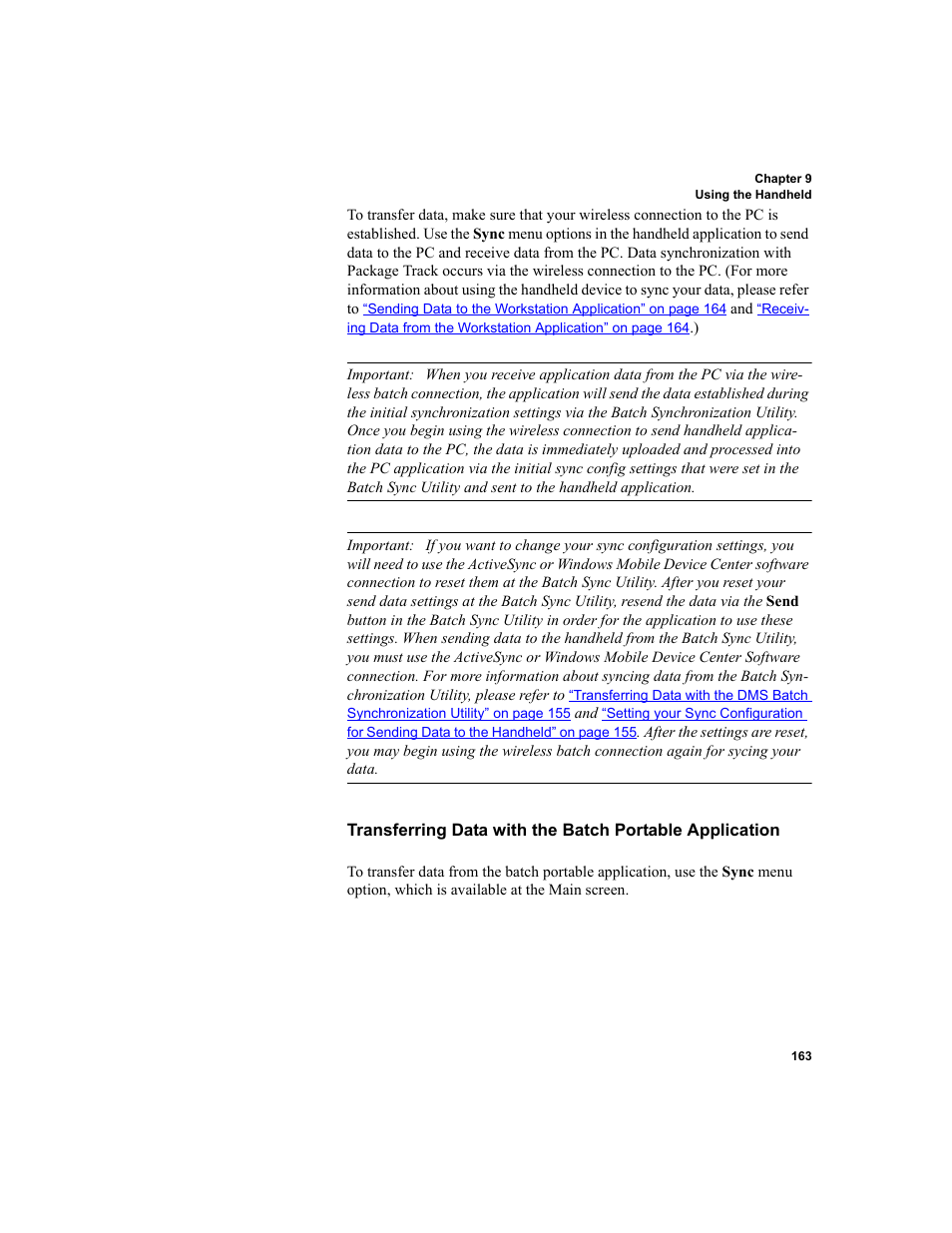 IntelliTrack Package Track User Manual | Page 179 / 230