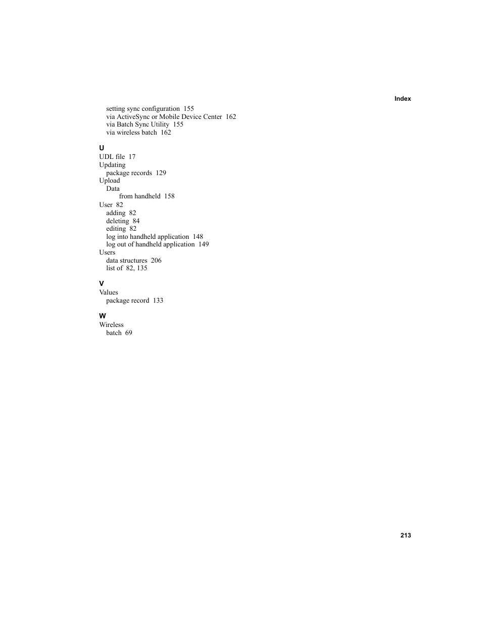 IntelliTrack Package Track User Manual | Page 229 / 230