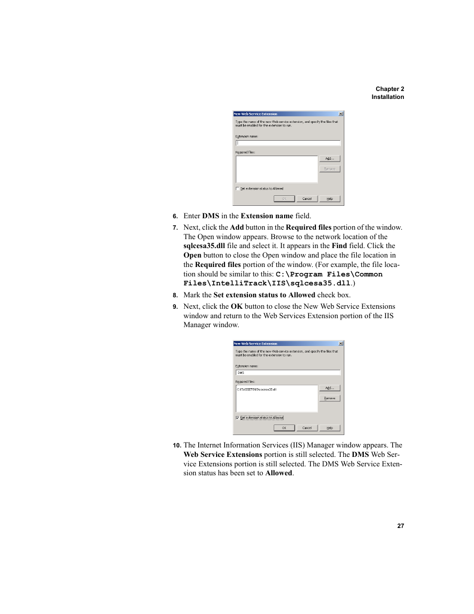 IntelliTrack Package Track User Manual | Page 43 / 230