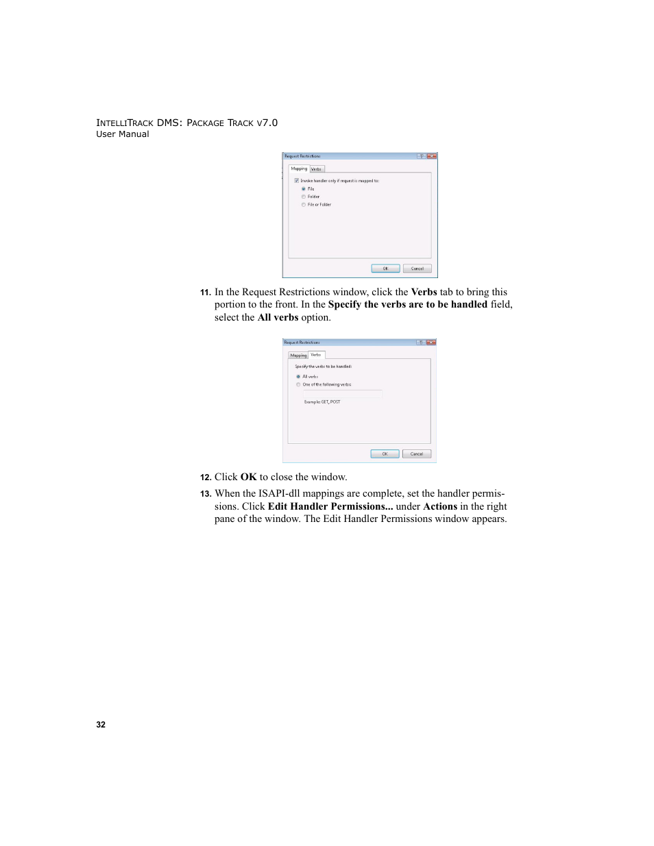 IntelliTrack Package Track User Manual | Page 48 / 230