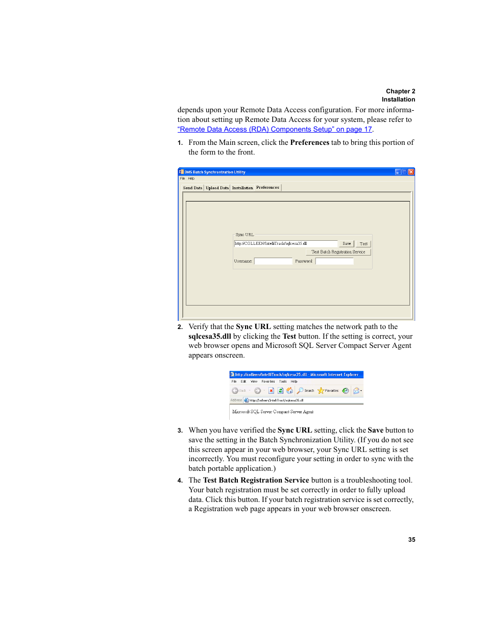 IntelliTrack Package Track User Manual | Page 51 / 230