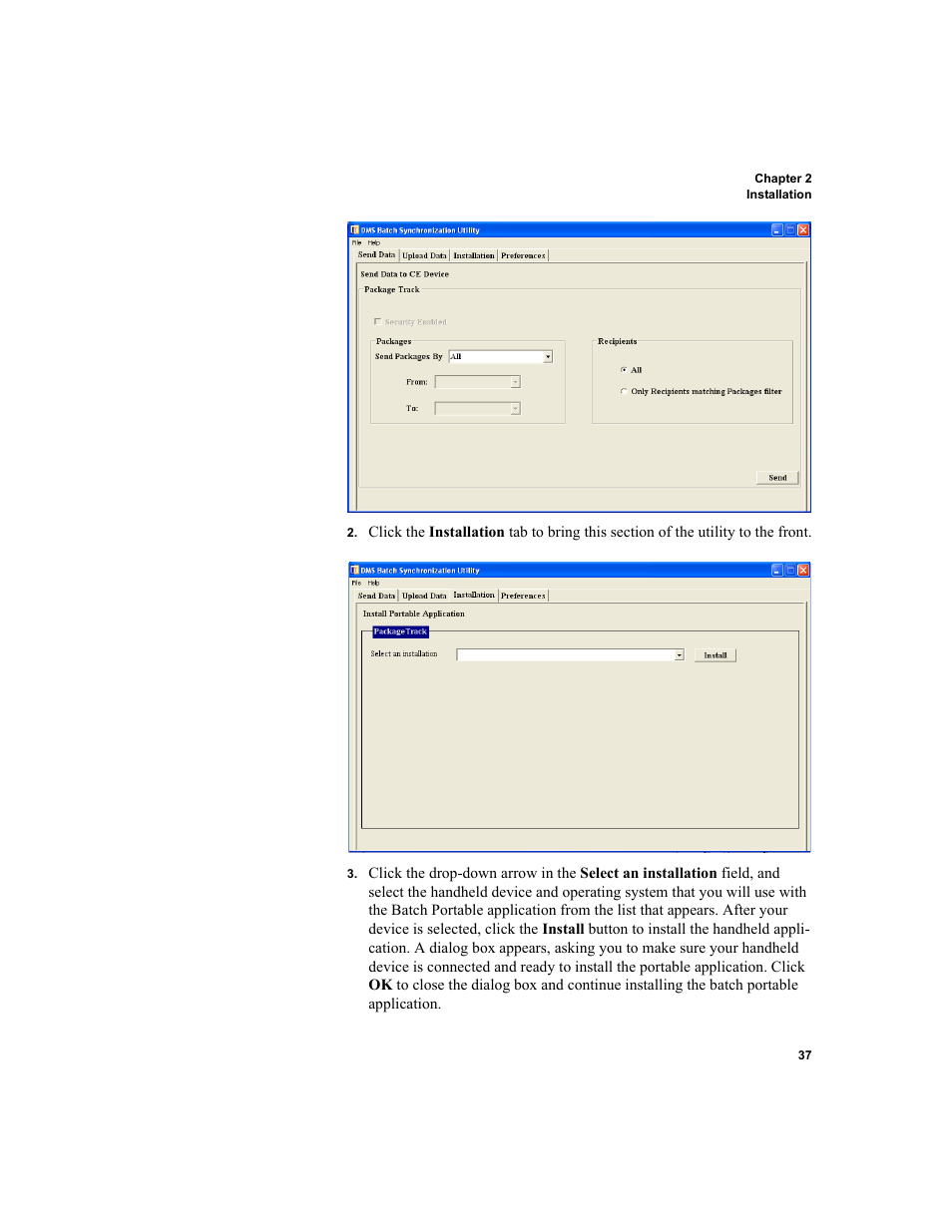 IntelliTrack Package Track User Manual | Page 53 / 230