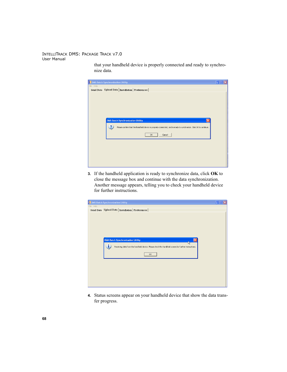 IntelliTrack Package Track User Manual | Page 84 / 230