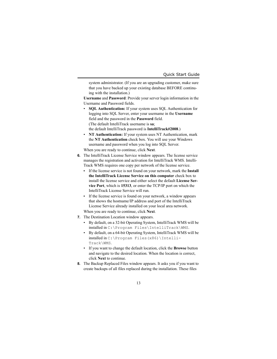 IntelliTrack WMS – Warehouse Management System User Manual | Page 17 / 34