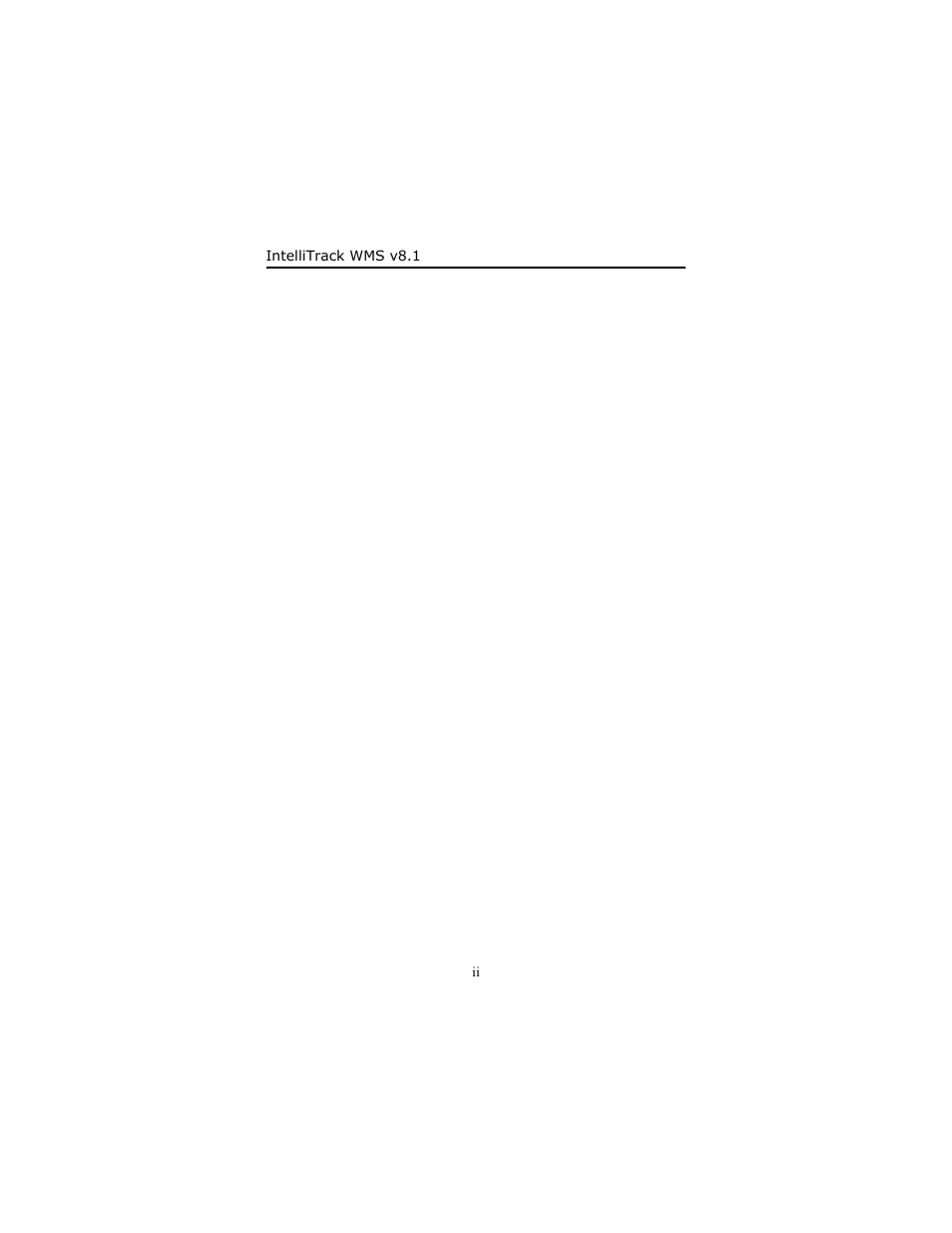 IntelliTrack WMS – Warehouse Management System User Manual | Page 2 / 34