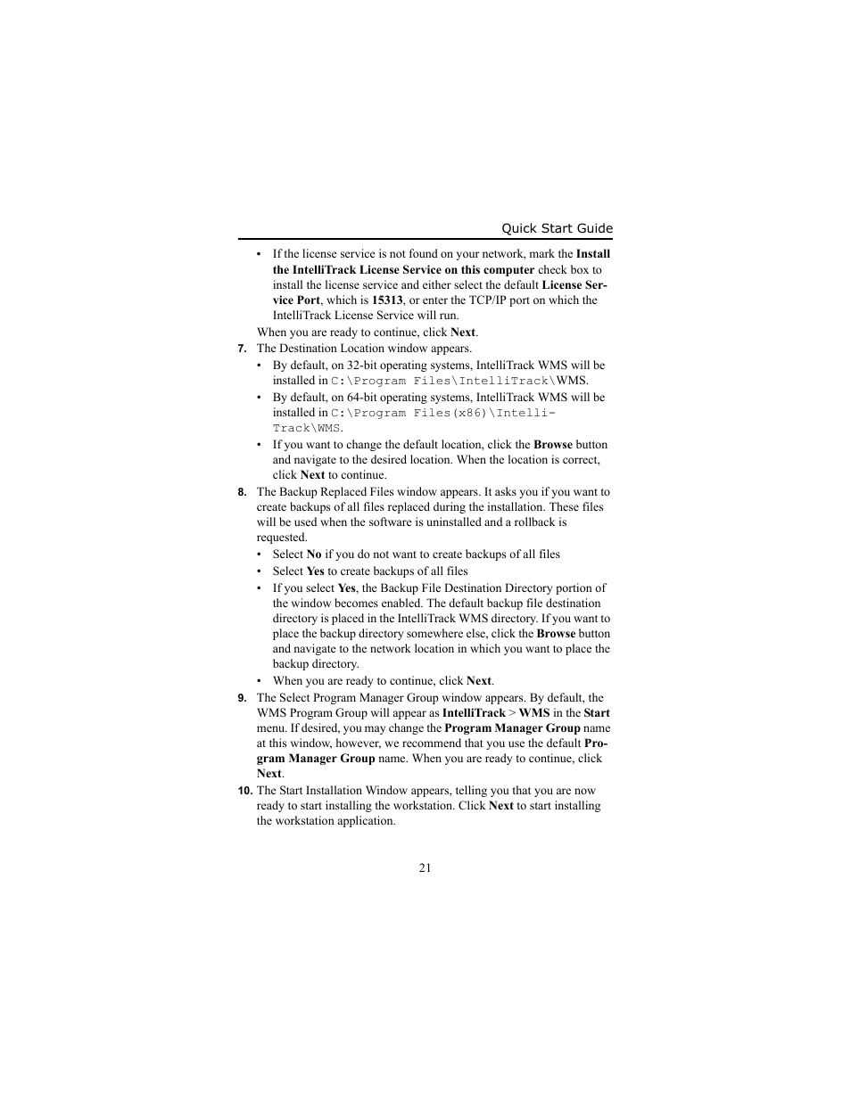 IntelliTrack WMS – Warehouse Management System User Manual | Page 25 / 34