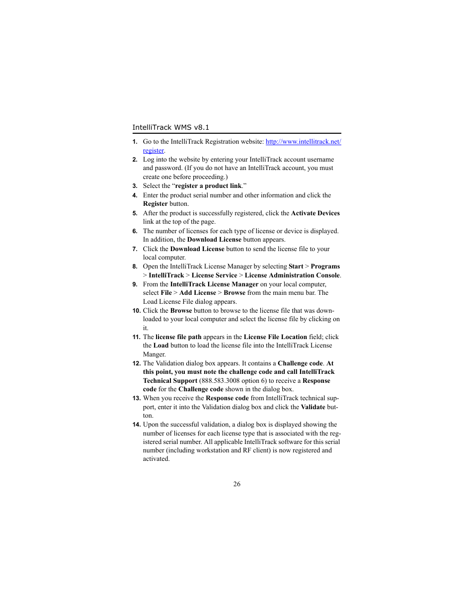 IntelliTrack WMS – Warehouse Management System User Manual | Page 30 / 34