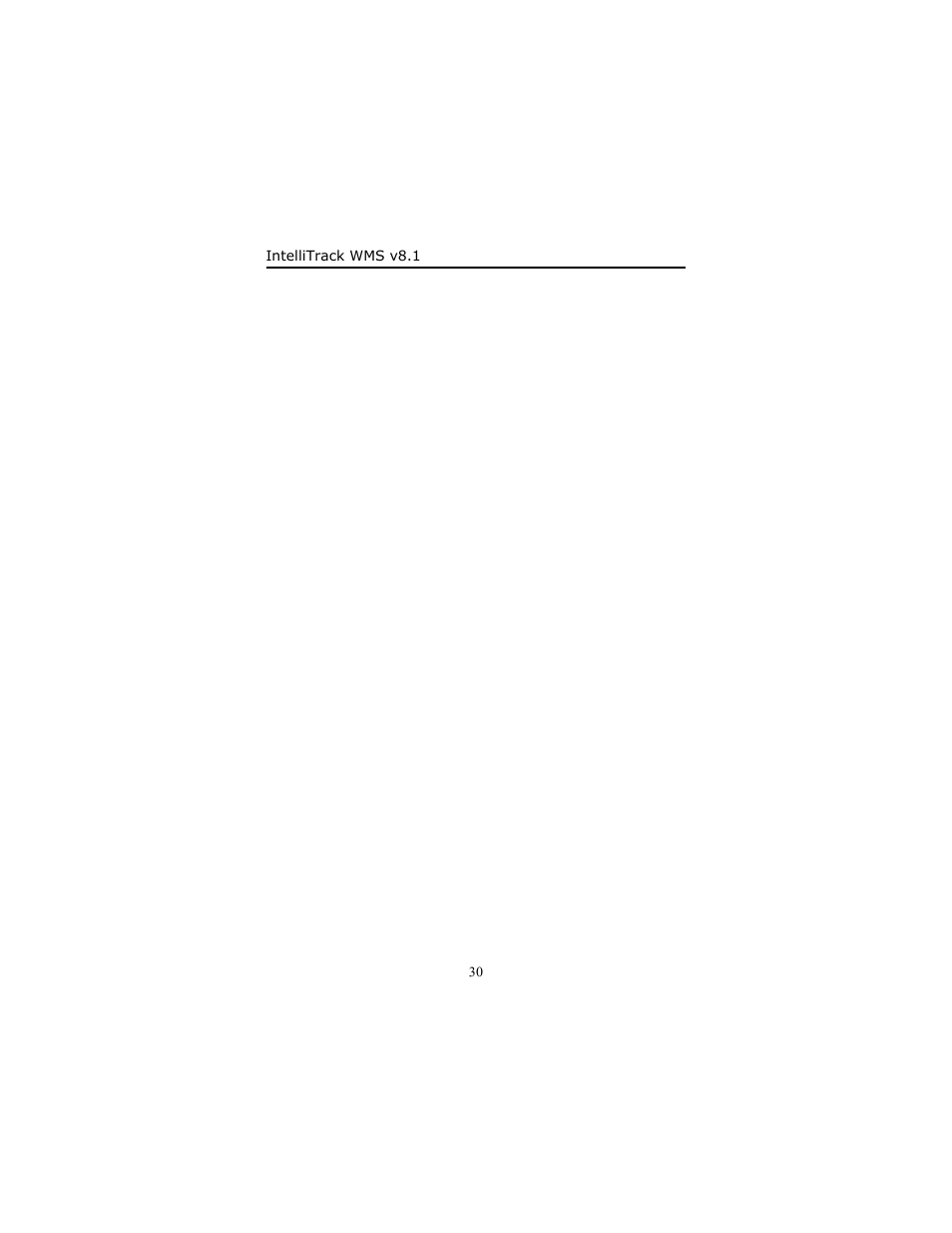 IntelliTrack WMS – Warehouse Management System User Manual | Page 34 / 34