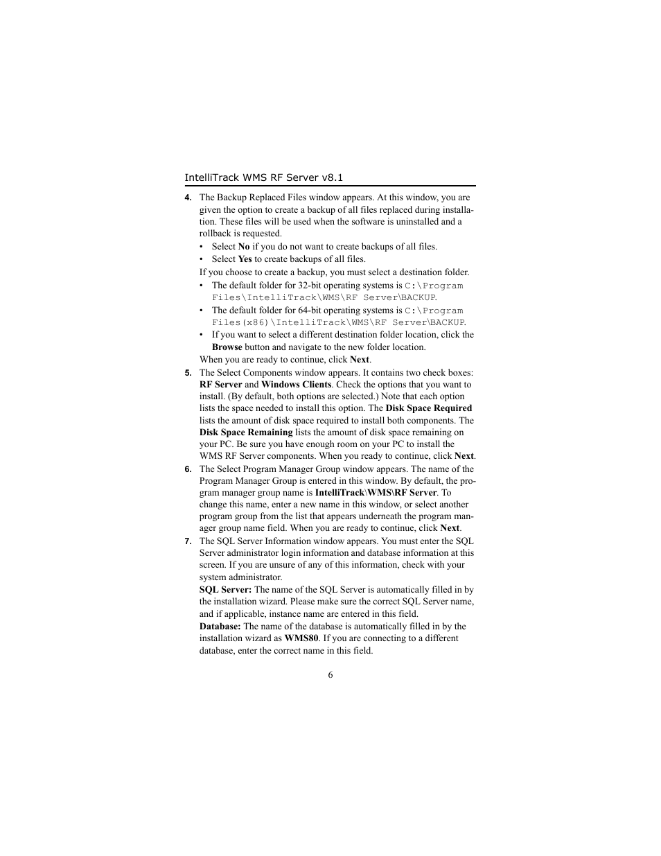 IntelliTrack WMS – Warehouse Management System User Manual | Page 10 / 12