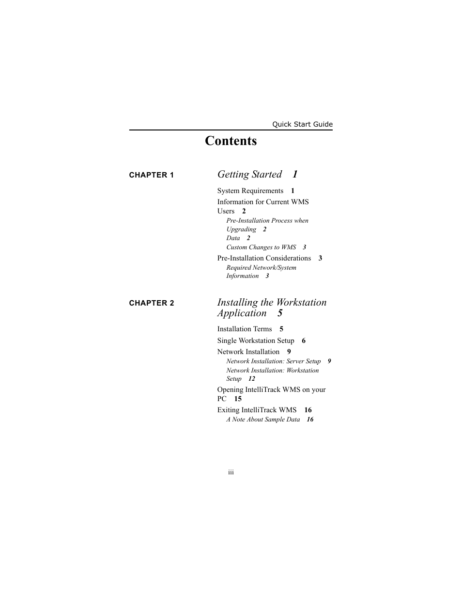IntelliTrack WMS – Warehouse Management System User Manual | Page 3 / 26