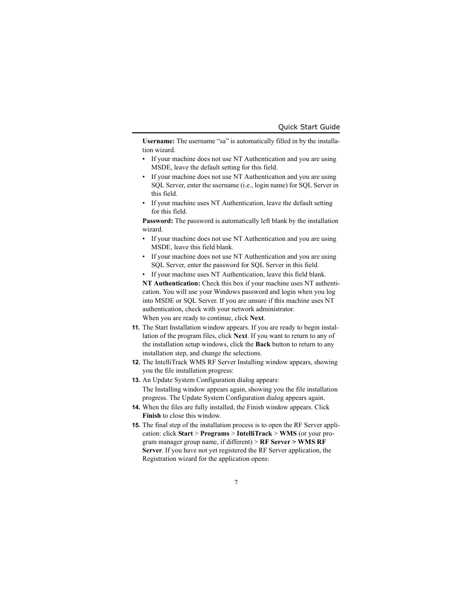 IntelliTrack WMS – Warehouse Management System User Manual | Page 11 / 14