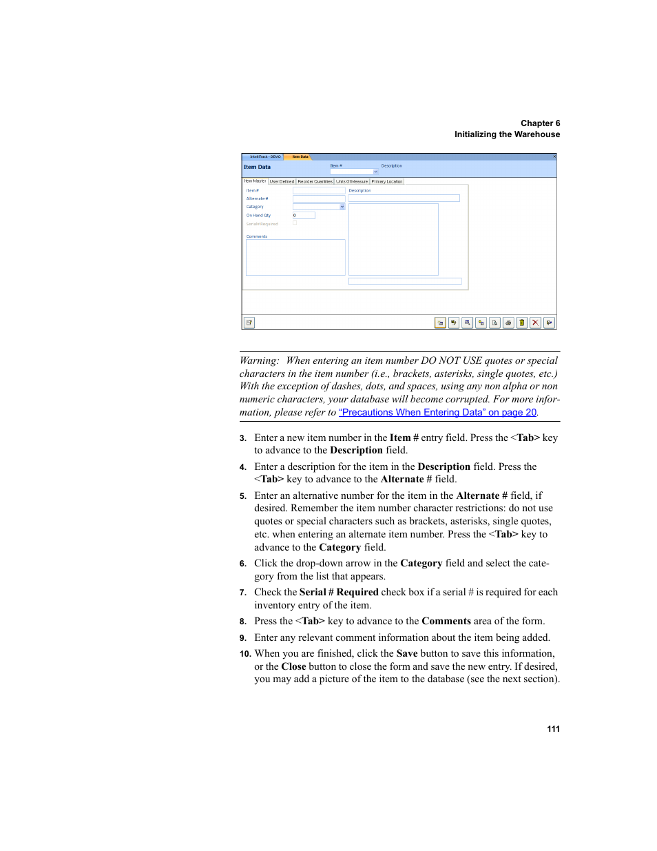 IntelliTrack WMS – Warehouse Management System User Manual | Page 137 / 466