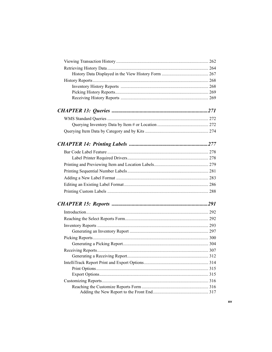 IntelliTrack WMS – Warehouse Management System User Manual | Page 15 / 466