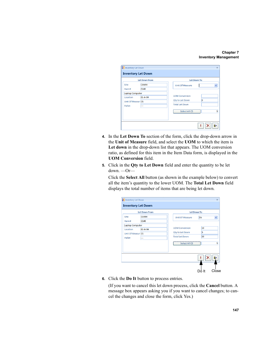IntelliTrack WMS – Warehouse Management System User Manual | Page 173 / 466