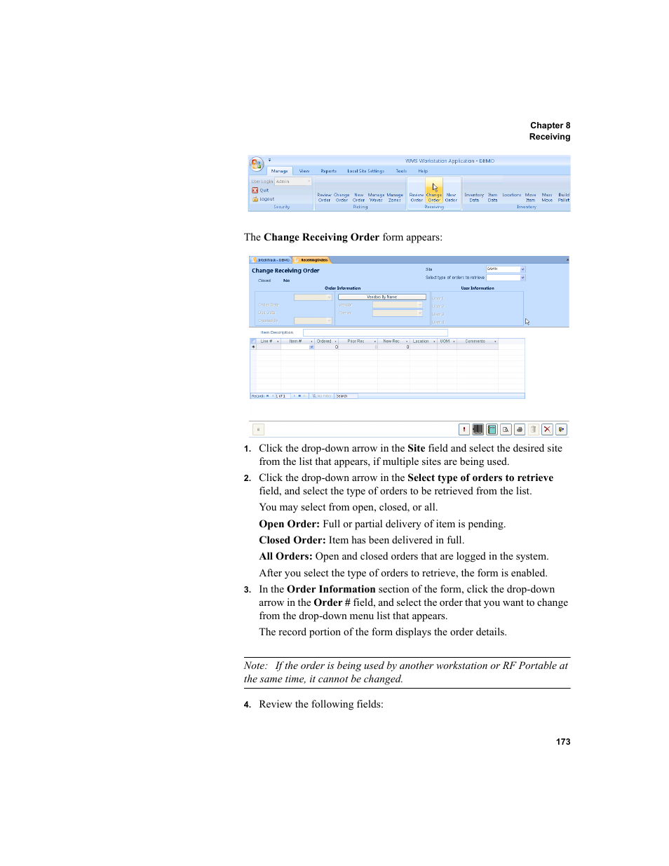 IntelliTrack WMS – Warehouse Management System User Manual | Page 199 / 466