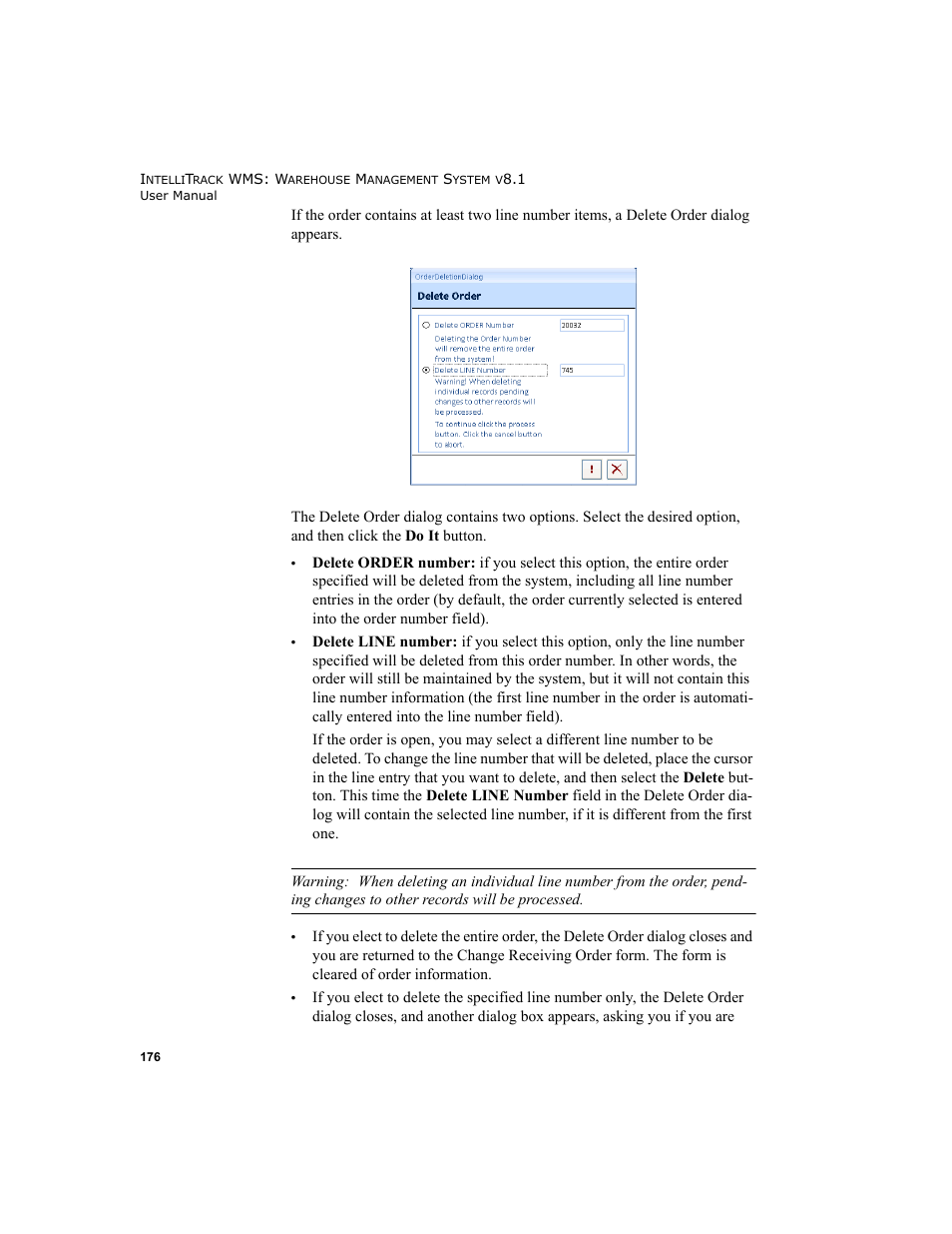 IntelliTrack WMS – Warehouse Management System User Manual | Page 202 / 466