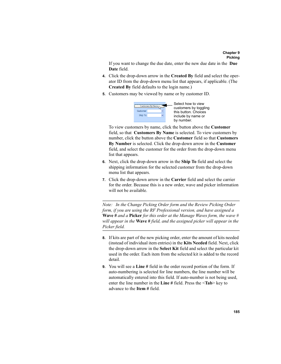 IntelliTrack WMS – Warehouse Management System User Manual | Page 211 / 466