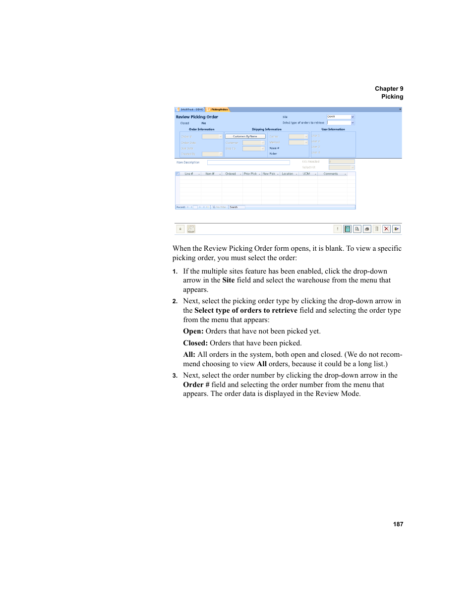 IntelliTrack WMS – Warehouse Management System User Manual | Page 213 / 466