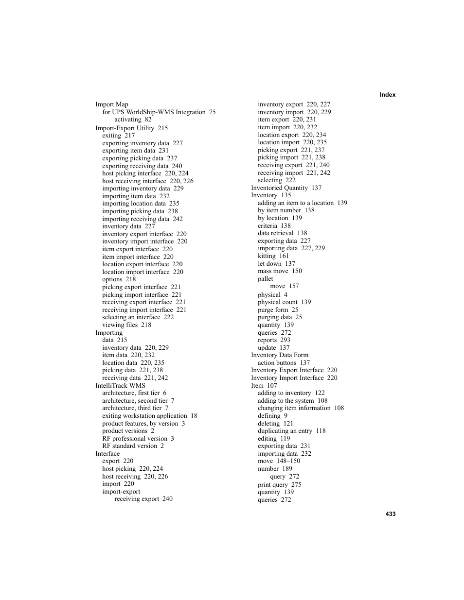 IntelliTrack WMS – Warehouse Management System User Manual | Page 459 / 466