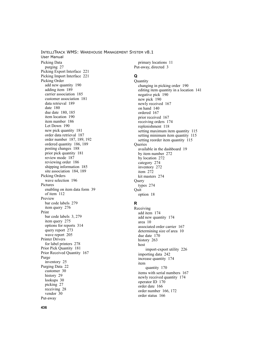 IntelliTrack WMS – Warehouse Management System User Manual | Page 462 / 466