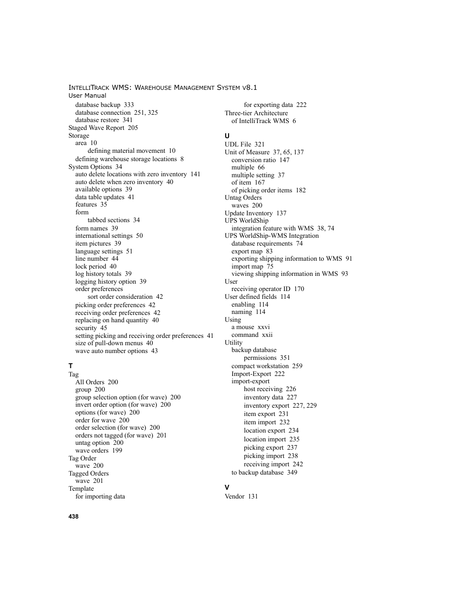 IntelliTrack WMS – Warehouse Management System User Manual | Page 464 / 466