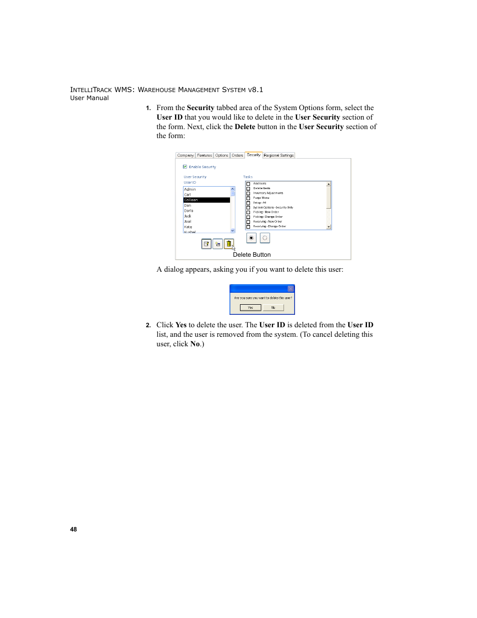 IntelliTrack WMS – Warehouse Management System User Manual | Page 74 / 466