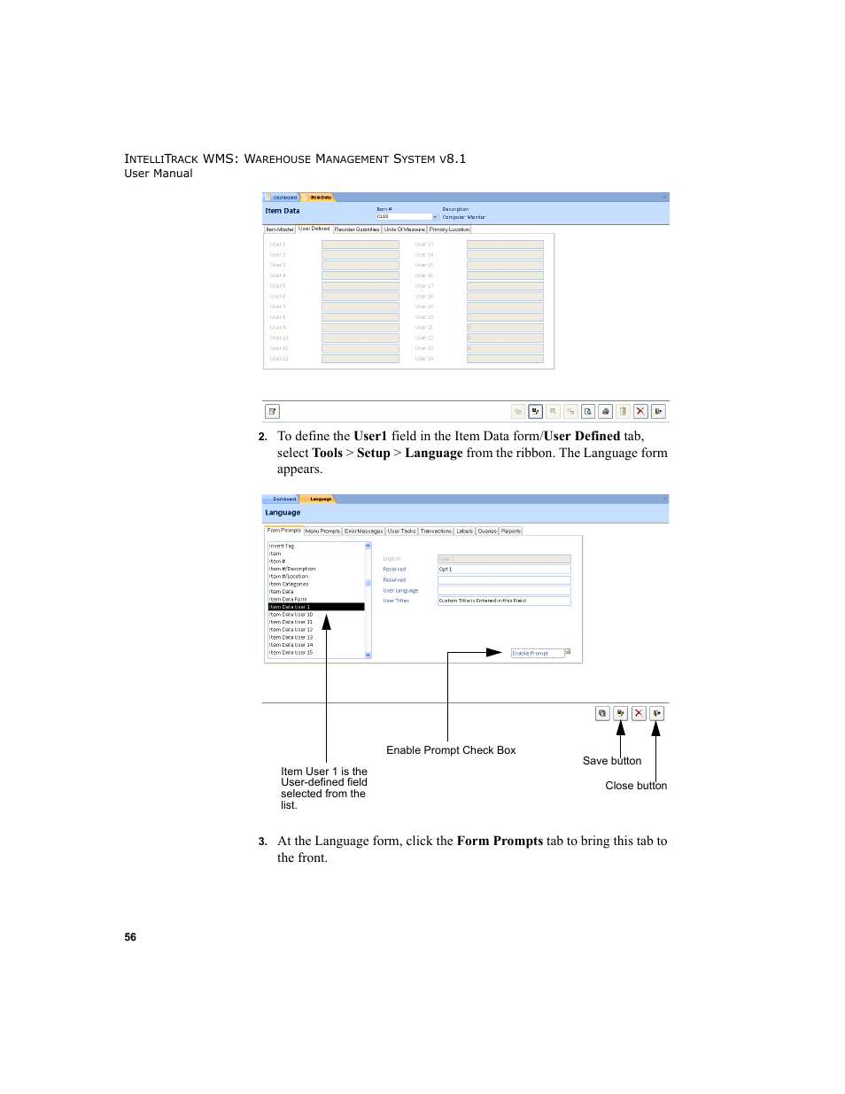 IntelliTrack WMS – Warehouse Management System User Manual | Page 82 / 466