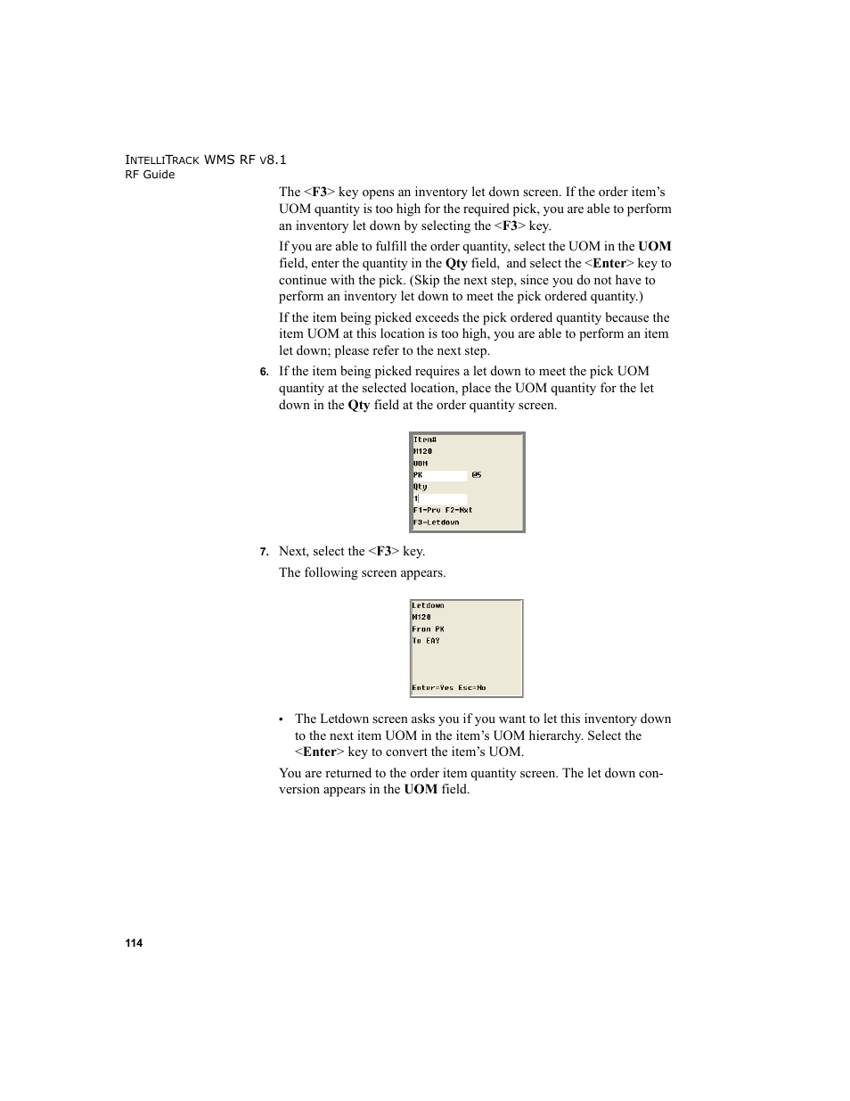 IntelliTrack WMS – Warehouse Management System User Manual | Page 124 / 160
