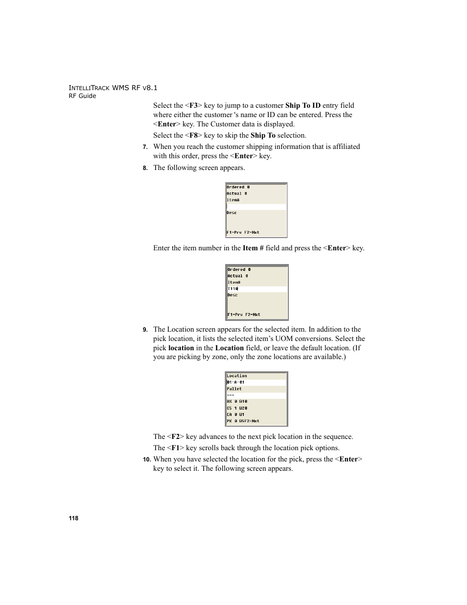 IntelliTrack WMS – Warehouse Management System User Manual | Page 128 / 160