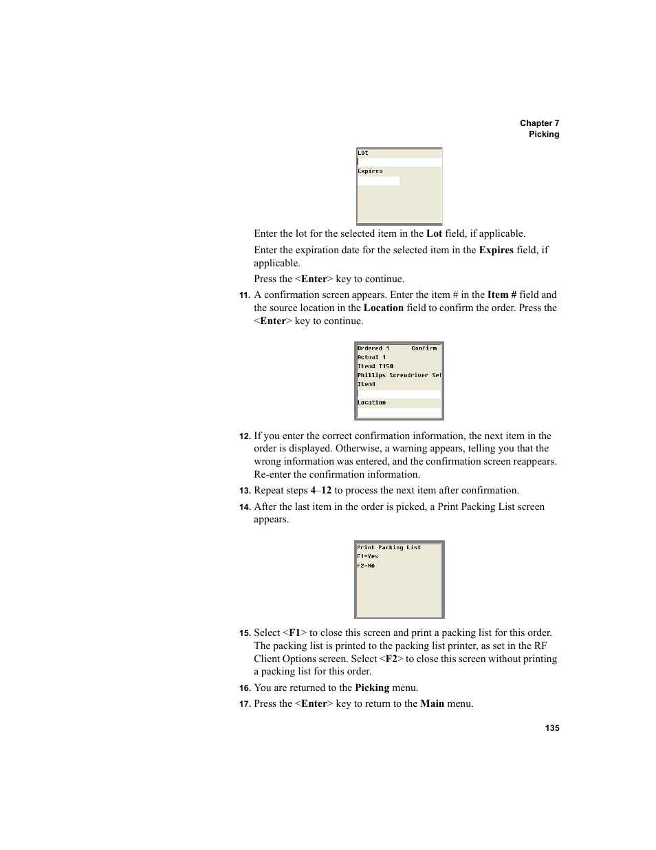IntelliTrack WMS – Warehouse Management System User Manual | Page 145 / 160