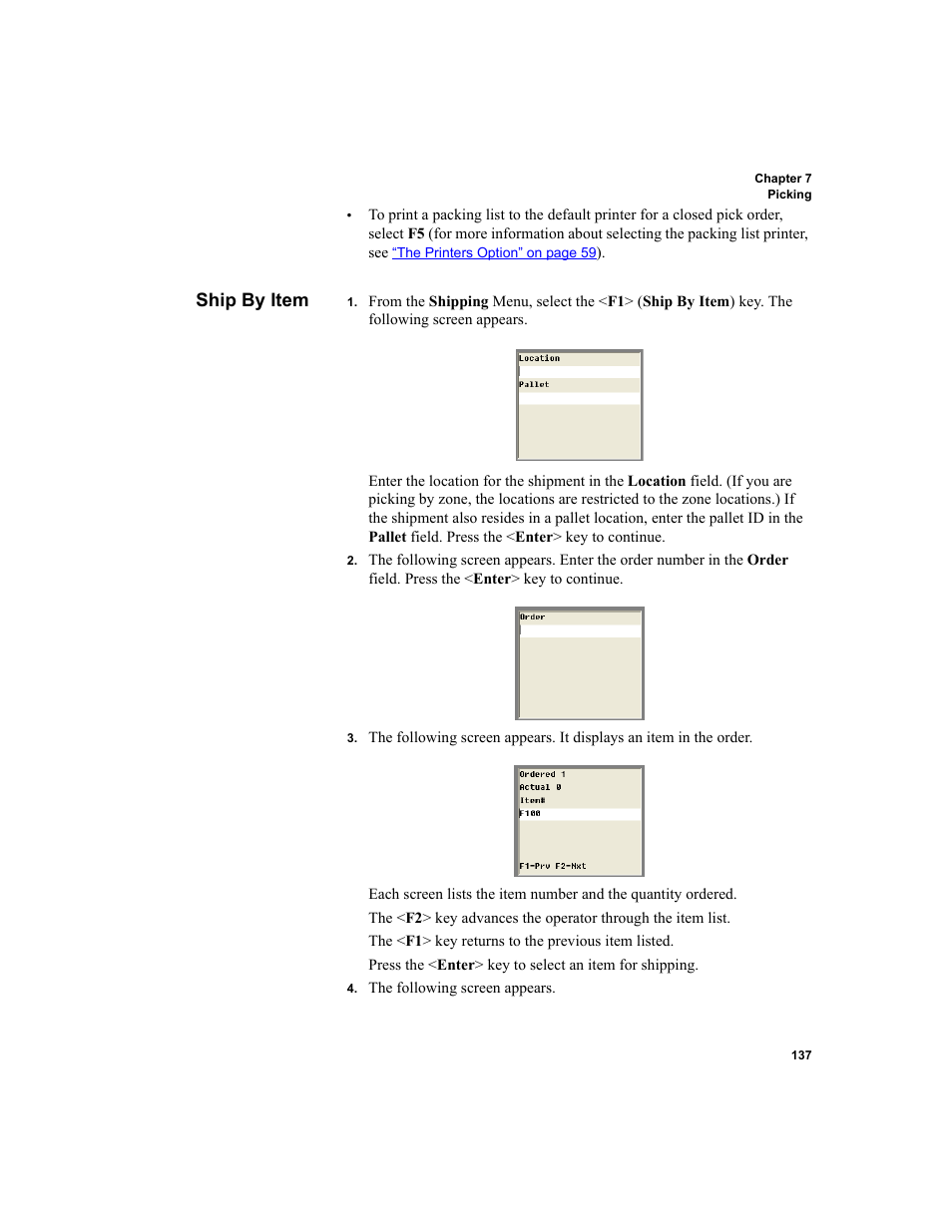 Ship by item | IntelliTrack WMS – Warehouse Management System User Manual | Page 147 / 160