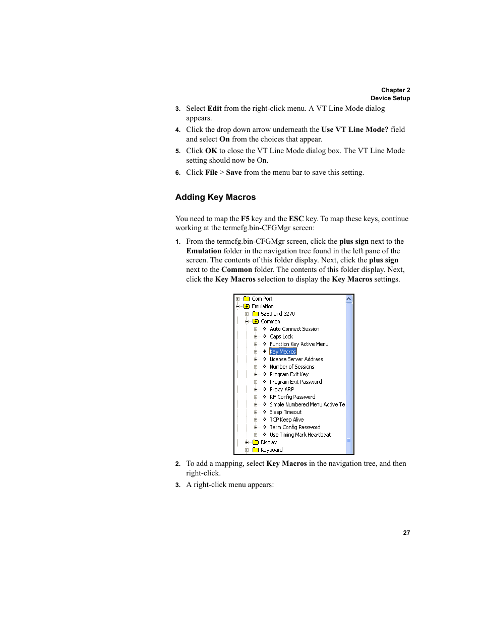 Adding key macros | IntelliTrack WMS – Warehouse Management System User Manual | Page 37 / 160