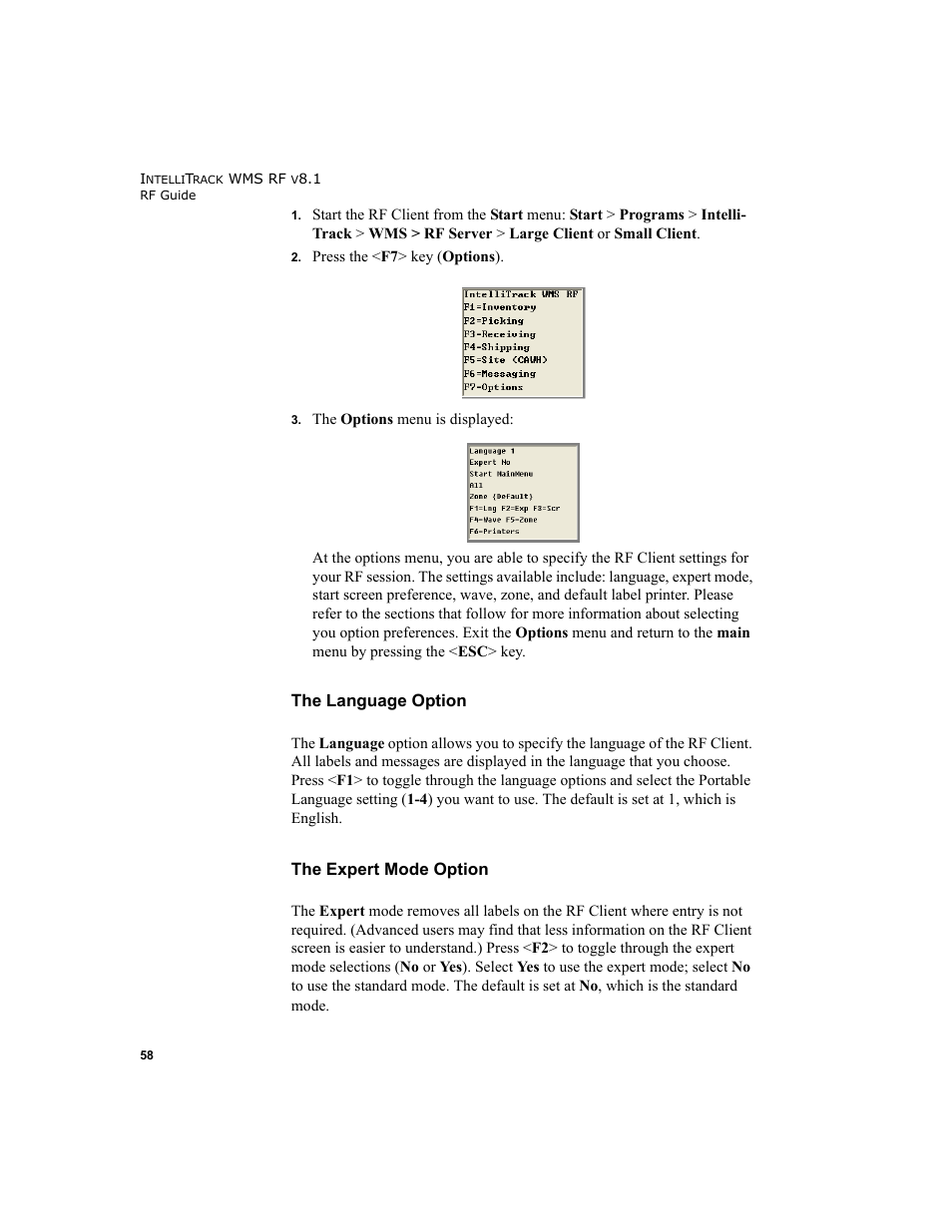IntelliTrack WMS – Warehouse Management System User Manual | Page 68 / 160