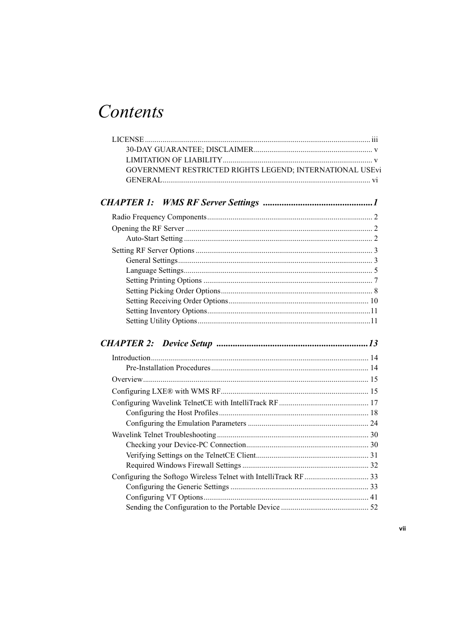 IntelliTrack WMS – Warehouse Management System User Manual | Page 7 / 160