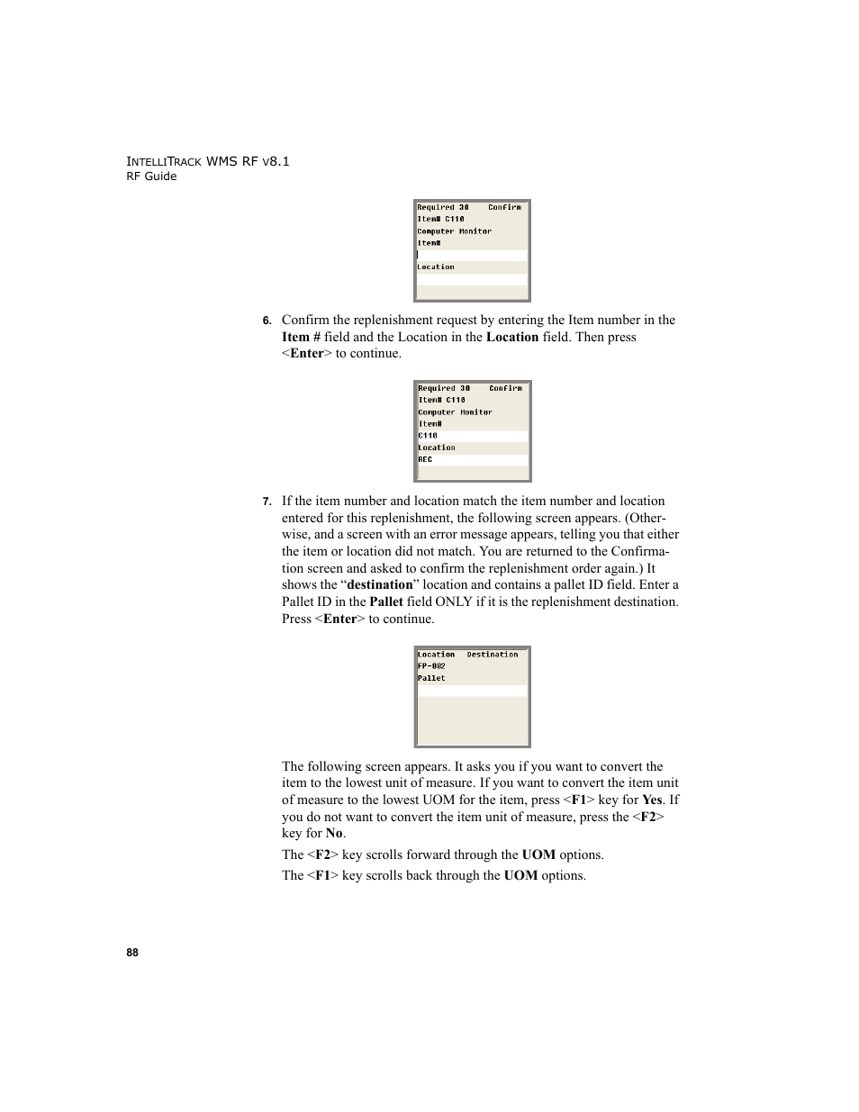 IntelliTrack WMS – Warehouse Management System User Manual | Page 98 / 160