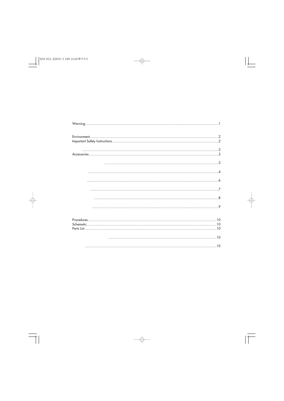 Inter-M RM-05A User Manual | Page 2 / 15