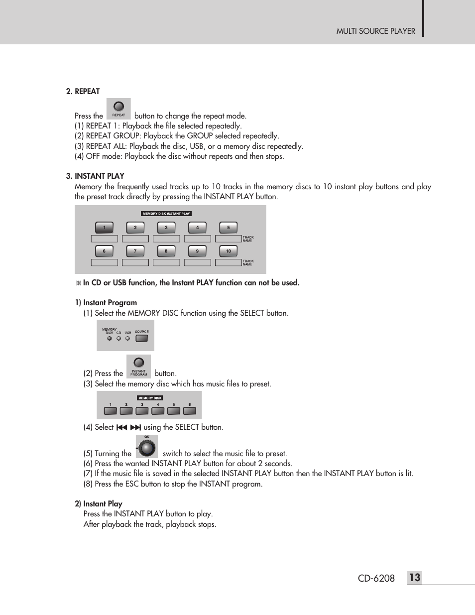 Inter-M CD-6208 User Manual | Page 15 / 28