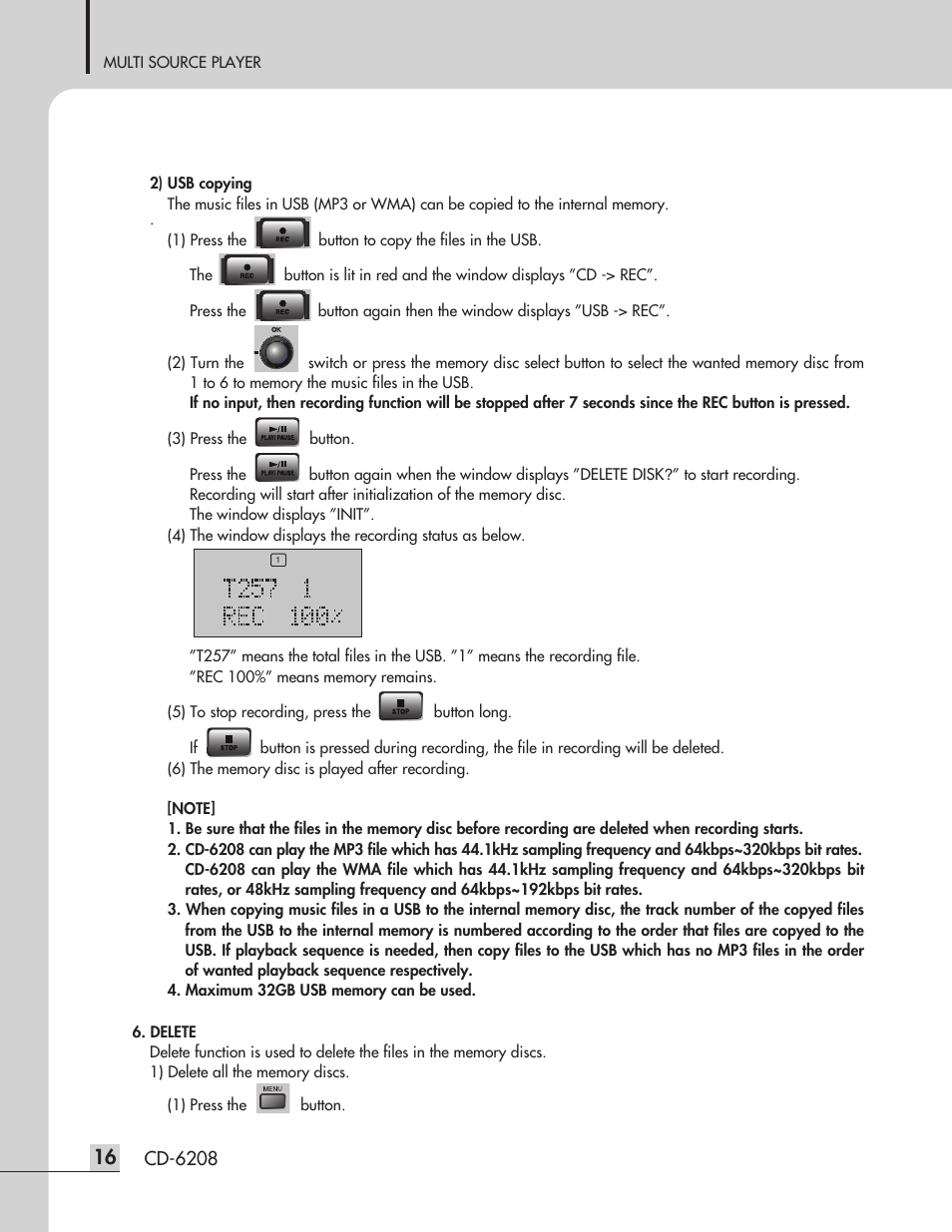 Inter-M CD-6208 User Manual | Page 18 / 28