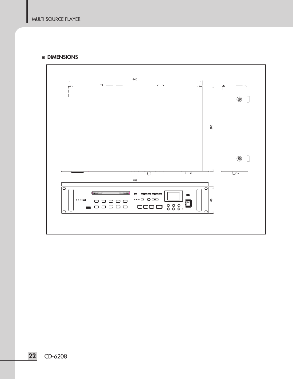 Inter-M CD-6208 User Manual | Page 24 / 28