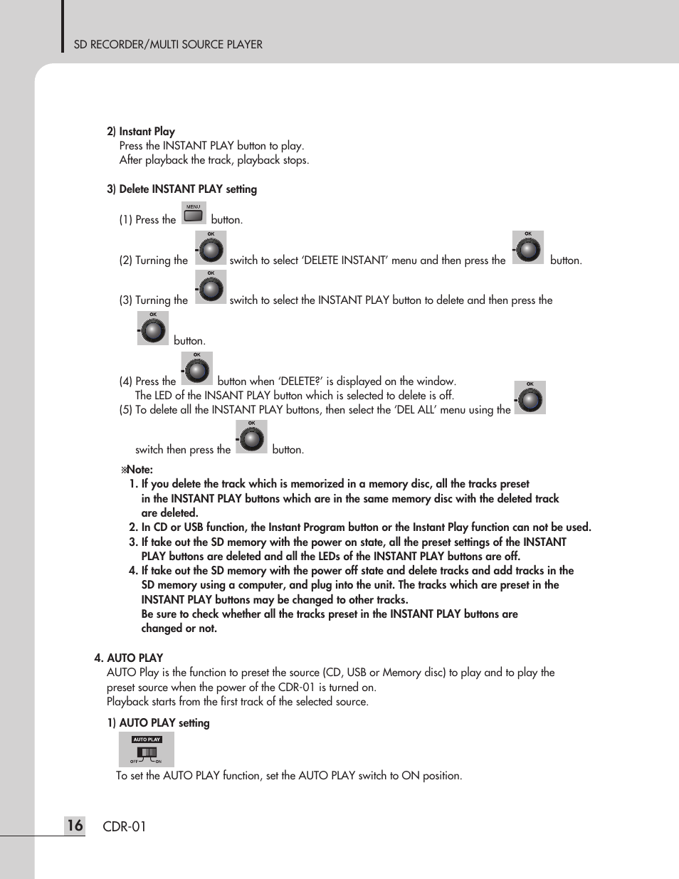 Inter-M CDR-01 User Manual | Page 18 / 28
