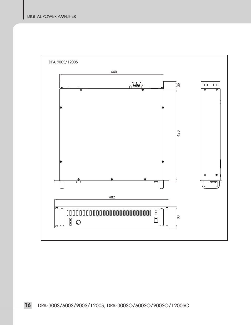 Inter-M DPA-1200S User Manual | Page 18 / 20