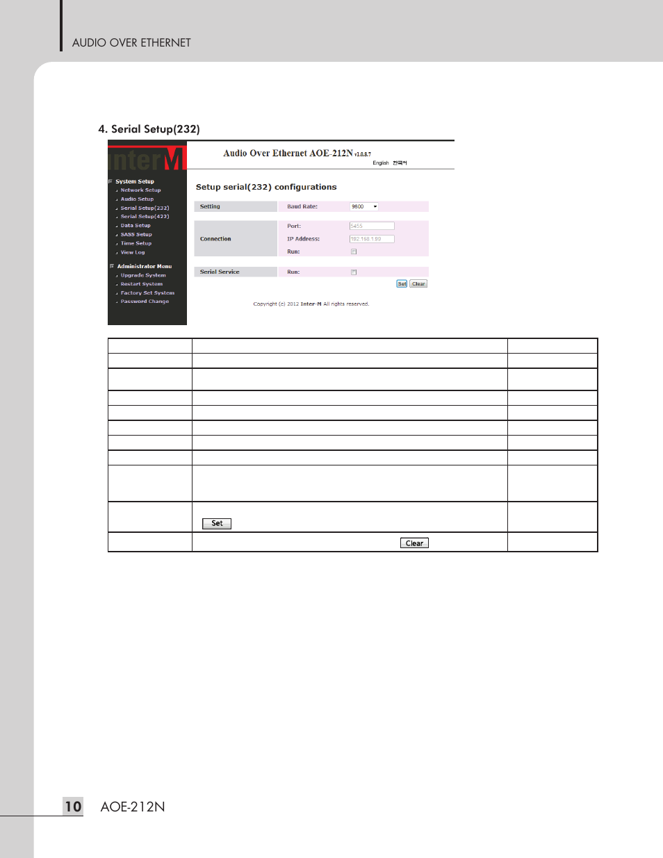 Aoe-212n | Inter-M AOE-212N User Manual | Page 12 / 32