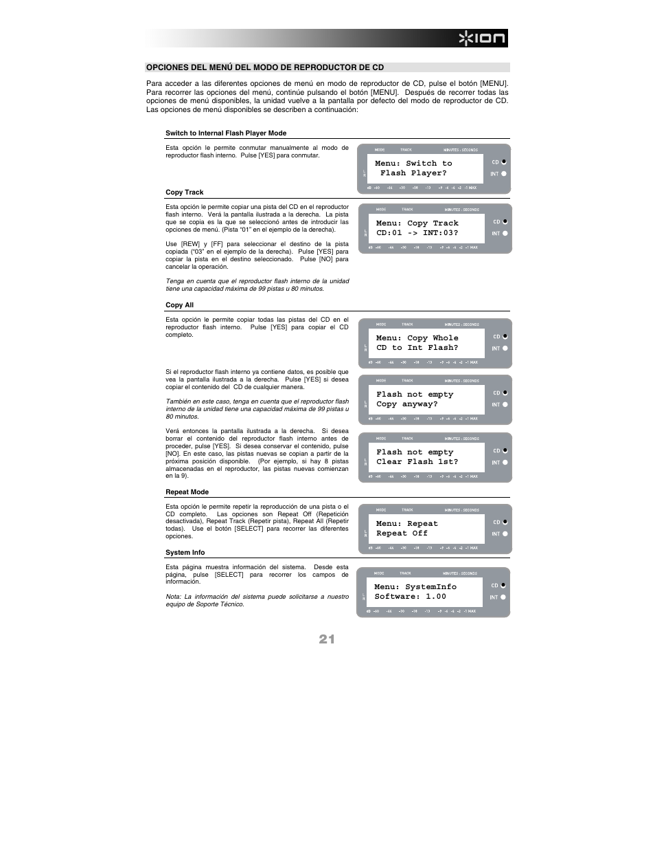 ION Audio LP 2 CD User Manual | Page 23 / 92