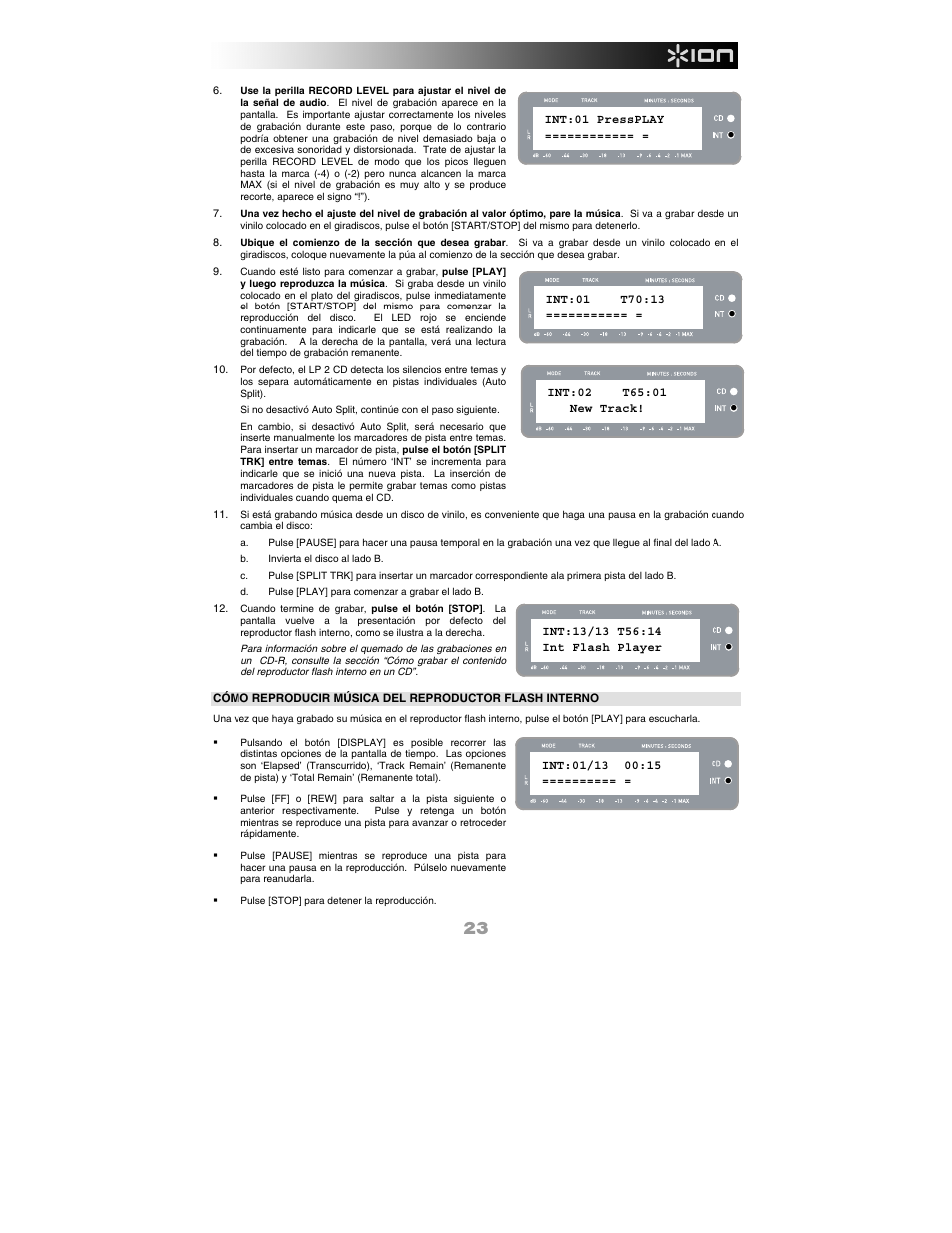 ION Audio LP 2 CD User Manual | Page 25 / 92