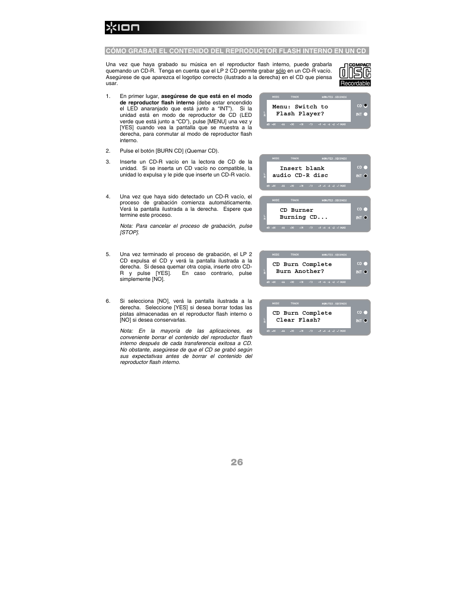 ION Audio LP 2 CD User Manual | Page 28 / 92