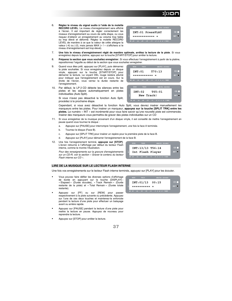 ION Audio LP 2 CD User Manual | Page 39 / 92